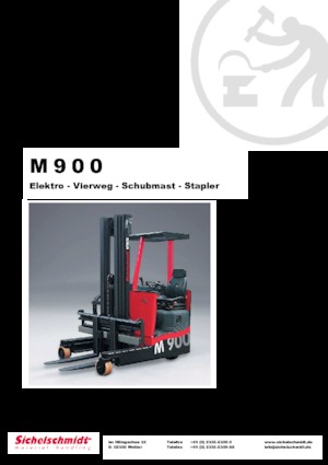 Elektrische Multidirectionele Vorkheftrucks Sichelschmidt M 925 ASM