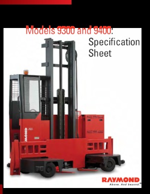 Elektrische zijladers RAYMOND 9300-SL40TT