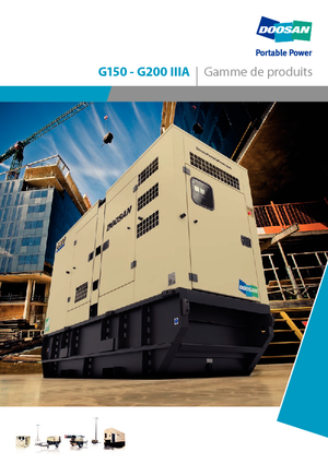 Diesel Generatoren Doosan G150-IIIA