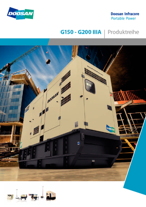 Diesel Generatoren Doosan G150-IIIA