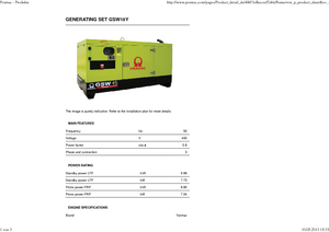 Diesel Generatoren PRAMAC Lifter GSW 15 Y