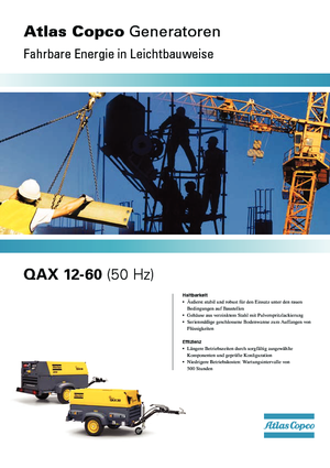 Diesel Generatoren Atlas Copco QAX 30 Dd