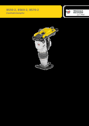 Benzine en Diesel Trilstampers Wacker Neuson BS60-2 11