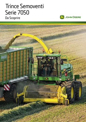 Veldhakselaars met tweewielaandrijving John Deere 7350