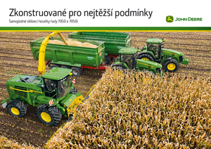 Veldhakselaars met tweewielaandrijving John Deere 7350