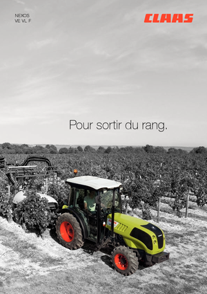 Tractoren met tweewielaandrijving Claas Nexos 220 VL