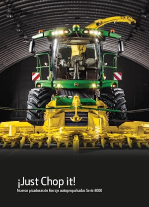 Veldhakselaars met tweewielaandrijving John Deere 8500