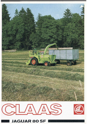 Veldhakselaars met tweewielaandrijving Claas JAGUAR 80 SF