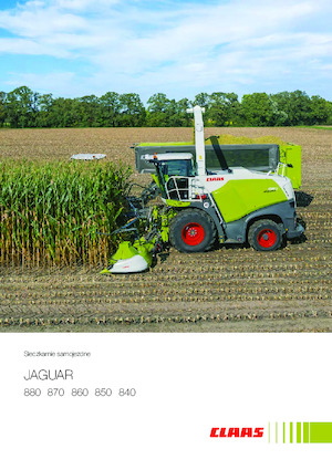 Veldhakselaars met vierwielaandrijving Claas Jaguar 840