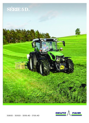Tractors met rubberwielen DEUTZ-FAHR 5090 D