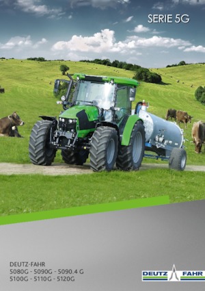 Tractors met rubberwielen DEUTZ-FAHR 5090 G