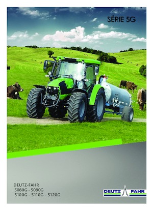 Tractors met rubberwielen DEUTZ-FAHR 5090 G