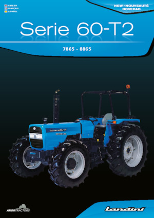 Tractoren met tweewielaandrijving Landini 8865