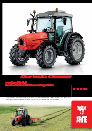 Tractoren met tweewielaandrijving SAME Dorado 90 Classic 