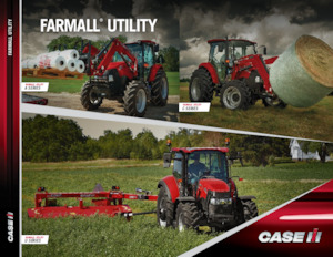 Tractoren met tweewielaandrijving Case IH Farmall Utility 110C