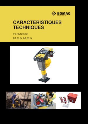 Benzine en Diesel Trilstampers Bomag BT 65 G