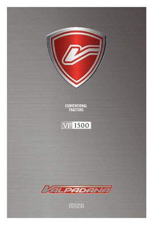 Tractoren met vierwielaandrijving Valpadana 1540