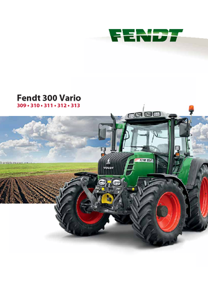 Tractoren met vierwielaandrijving Fendt 311 Vario