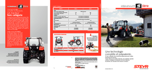 Tractoren met vierwielaandrijving Steyr 4065 Kompakt S Basis