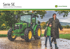 Tractoren met vierwielaandrijving John Deere 5065E