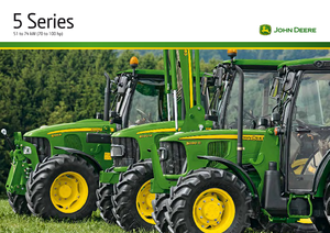 Tractoren met vierwielaandrijving John Deere 5085 M
