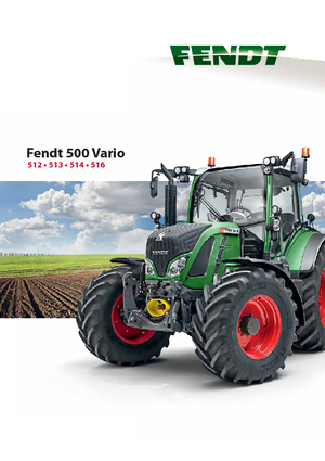 Tractoren met vierwielaandrijving Fendt 516 Vario Power