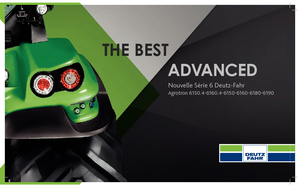 Tractoren met vierwielaandrijving DEUTZ-FAHR 6180 Agrotron