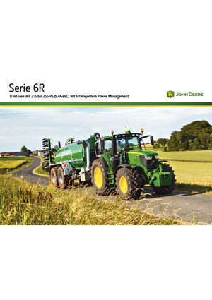 Tractoren met vierwielaandrijving John Deere 6215R