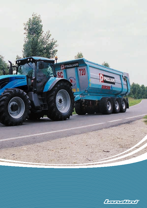 Tractoren met vierwielaandrijving Landini 7-190 Full Tonic