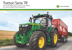 Tractoren met vierwielaandrijving John Deere 7250 R