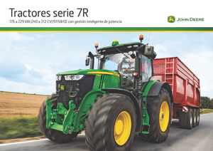 Tractoren met vierwielaandrijving John Deere 7230 R