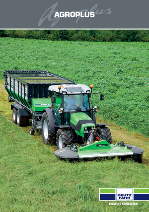Tractoren met vierwielaandrijving DEUTZ-FAHR Agroplus 410 DT