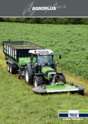 Tractoren met vierwielaandrijving DEUTZ-FAHR Agroplus 410 DT