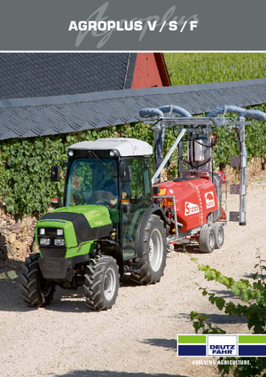 Tractoren met vierwielaandrijving DEUTZ-FAHR Agroplus F 320 GS DT