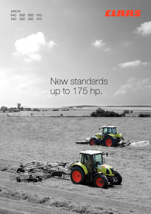 Tractoren met vierwielaandrijving Claas Arion 530