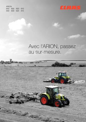 Tractoren met vierwielaandrijving Claas Arion 530