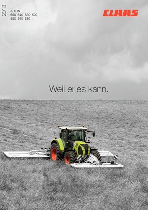 Tractoren met vierwielaandrijving Claas Arion 650 CMatic