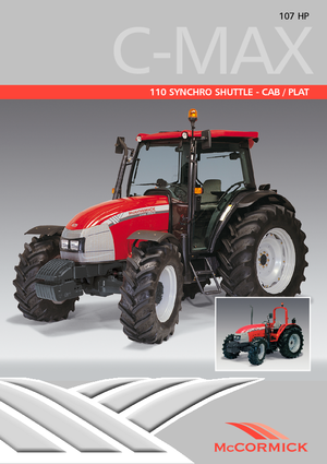Tractoren met vierwielaandrijving McCormick C 110 Max