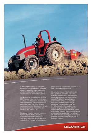 Tractoren met vierwielaandrijving McCormick C 100 Max HC