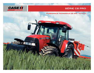 Tractoren met vierwielaandrijving Case IH CS 85 Pro Profi