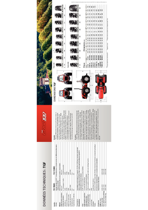 Tractoren met vierwielaandrijving Carraro Ergit TGF 9800