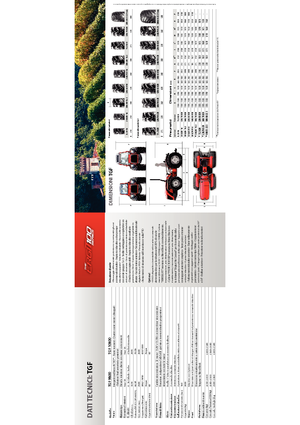 Tractoren met vierwielaandrijving Carraro Ergit TGF 9800