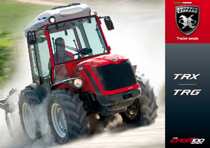 Tractoren met vierwielaandrijving Carraro Ergit TRX 9800