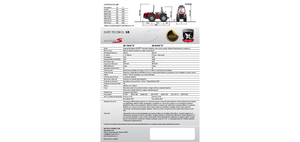 Tractoren met vierwielaandrijving Carraro SX 7800 S