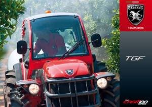 Tractoren met vierwielaandrijving Carraro Ergit TGF 10400