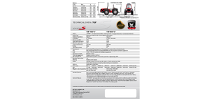 Tractoren met vierwielaandrijving Carraro TGF 7800 S