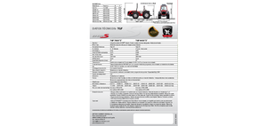 Tractoren met vierwielaandrijving Carraro TGF 9400 S