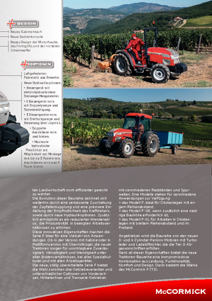 Tractoren met vierwielaandrijving McCormick F 120 XL