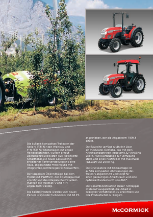 Tractoren met vierwielaandrijving McCormick F 90 N 20