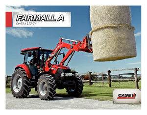Tractoren met vierwielaandrijving Case IH Farmall 115 A Komfort